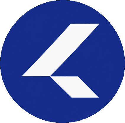 KaufCare circular logo mark animated GIF